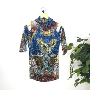 7Th Avenue New York & Co Cold Shoulder Top